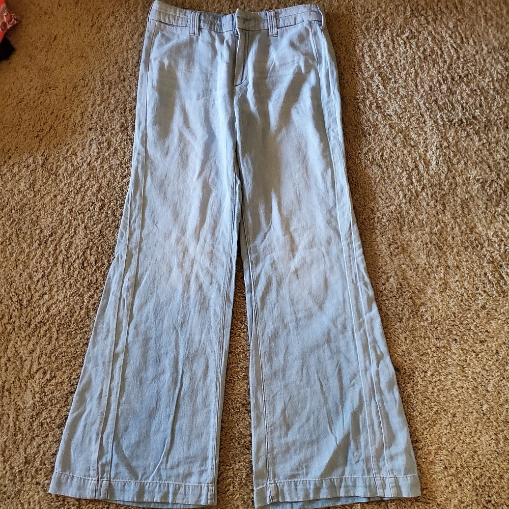 NWOT Anthro Pilcro Wide Leg Pants Size 29